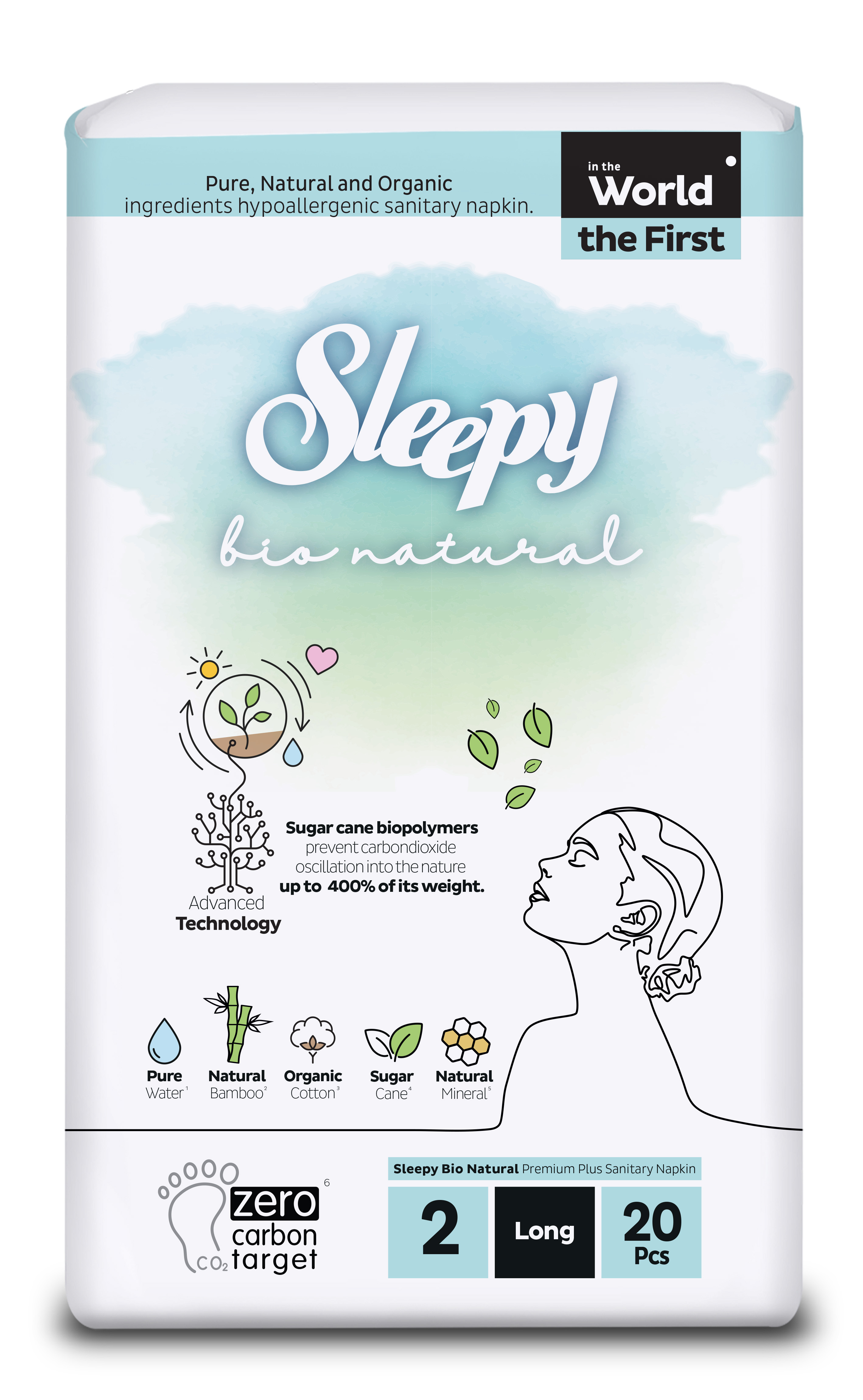 SLEEPY BİO NATURAL HİJYENİK PED